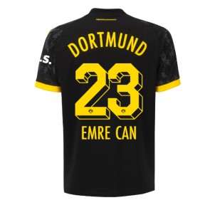 Lacne Muži Futbalové dres Borussia Dortmund Emre Can #23 2023-24 Krátky Rukáv - Preč